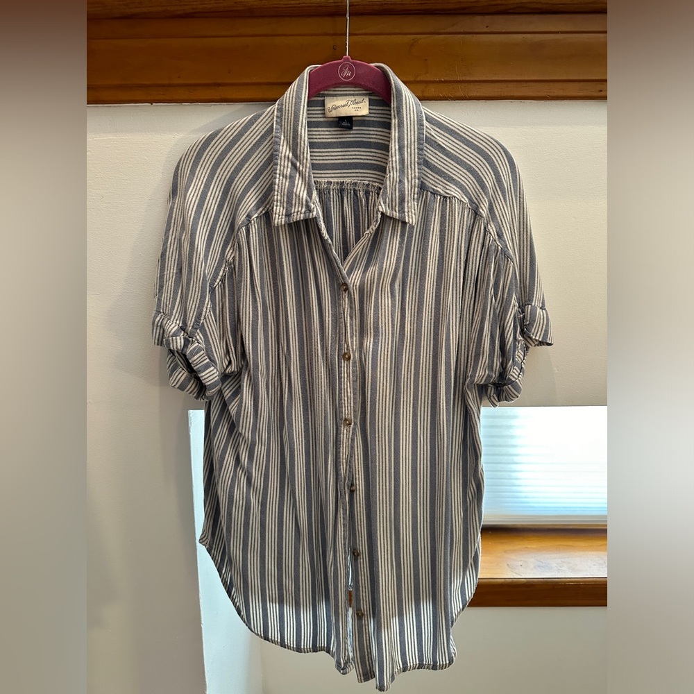 Universal Threads Striped Button Down